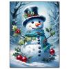 Snowman Diamond Painting Winter Snow Scenery Diamond Mosaic Embroidery Full Square/Round 2024 New Series DIY Home