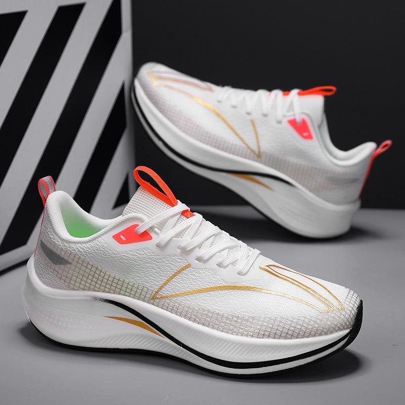 Red Rabbit 7Pro Running Shoes Boys Older Children Teens Junior High School Students White Sports Carbon Board Running Shoes Spring 2025 New