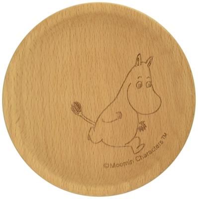 Yamaka Shoten MOOMIN Wooden Coaster, Moomin Design, Nordic Style, Mother's Day Gift, MM791-346