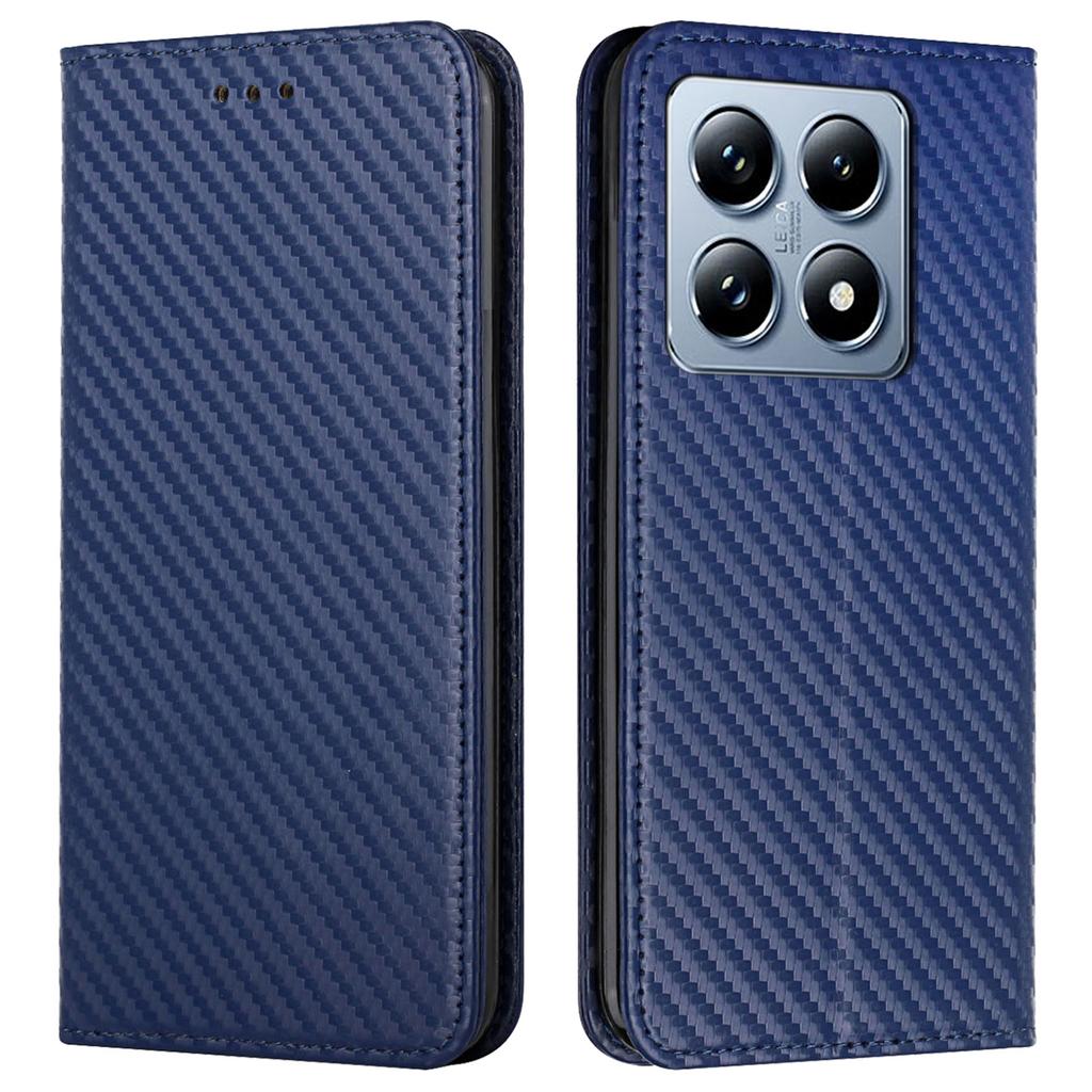 For Xiaomi 14T Pro Case Leather Flip Phone Cover Stand Strong Magnetic Closure