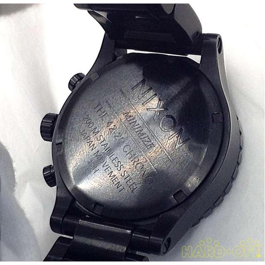 Used NIXON THE42-20CHRONO Quartz Analog Watch