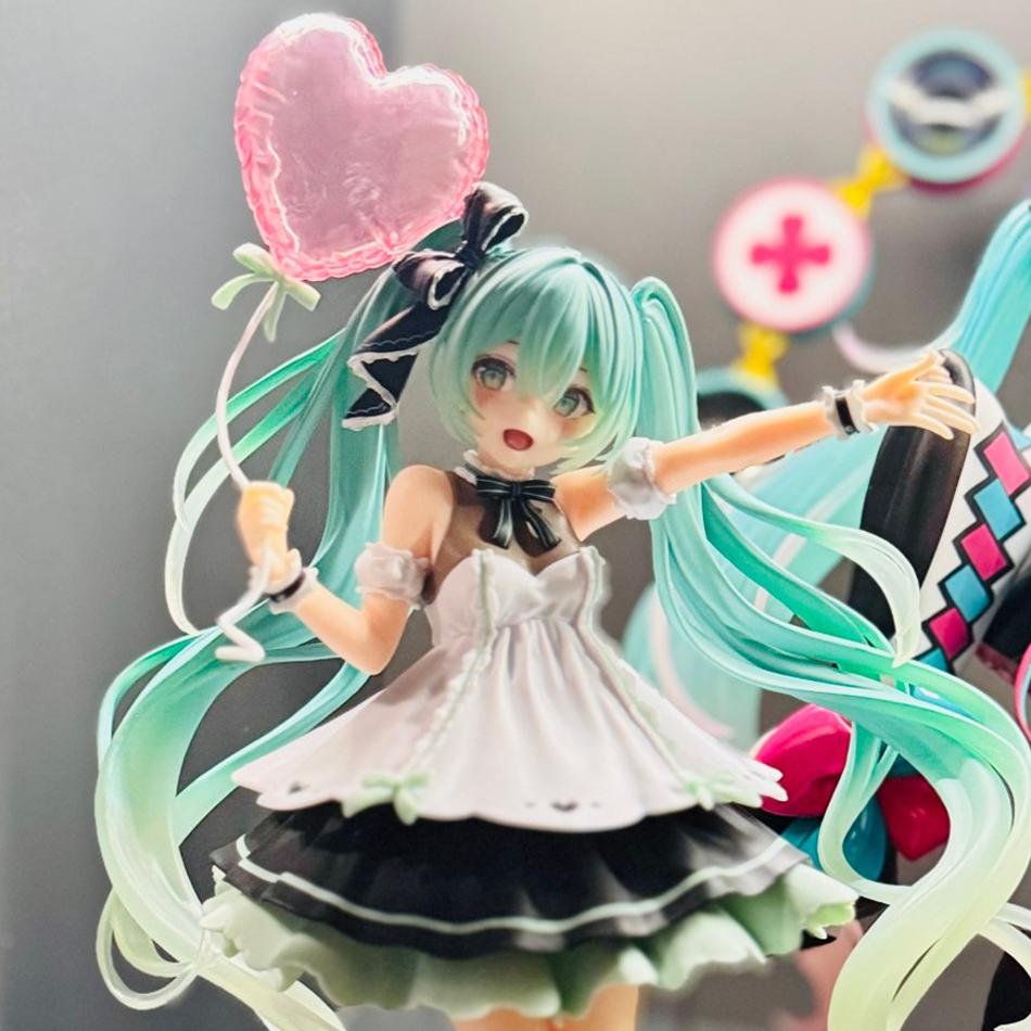 Hatsune Miku Gorgeous Fantasy Fashion Figure Fancy ~Cat Eat Ver. And Birthday Party Ver.~ Anime Action Figures Model Toy