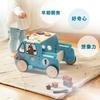 Mamimami Home Wooden Push Cart for Rattling Carpenter Pretend Play 1st Birthday Gift Babies, Toy, Toy, (Blue)