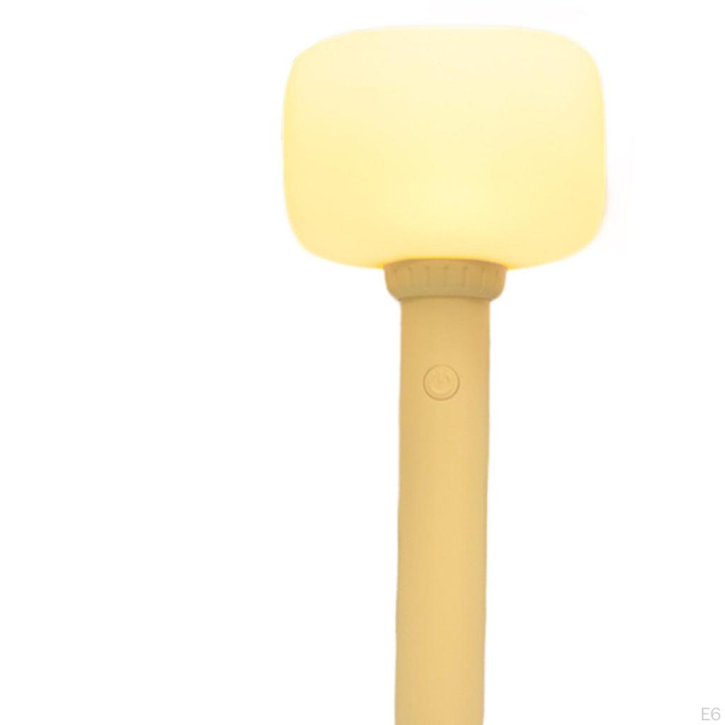 Concert Cheering Lightstick Handheld Silicone Night Light Glow Cute for Carnival