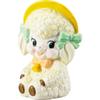 3D Piggy Bank 10 X 13 Cm Fluffy Goods Swimmer Goods Birthday Gift White Yellow "Swimmer" Approx. SAN4737-4