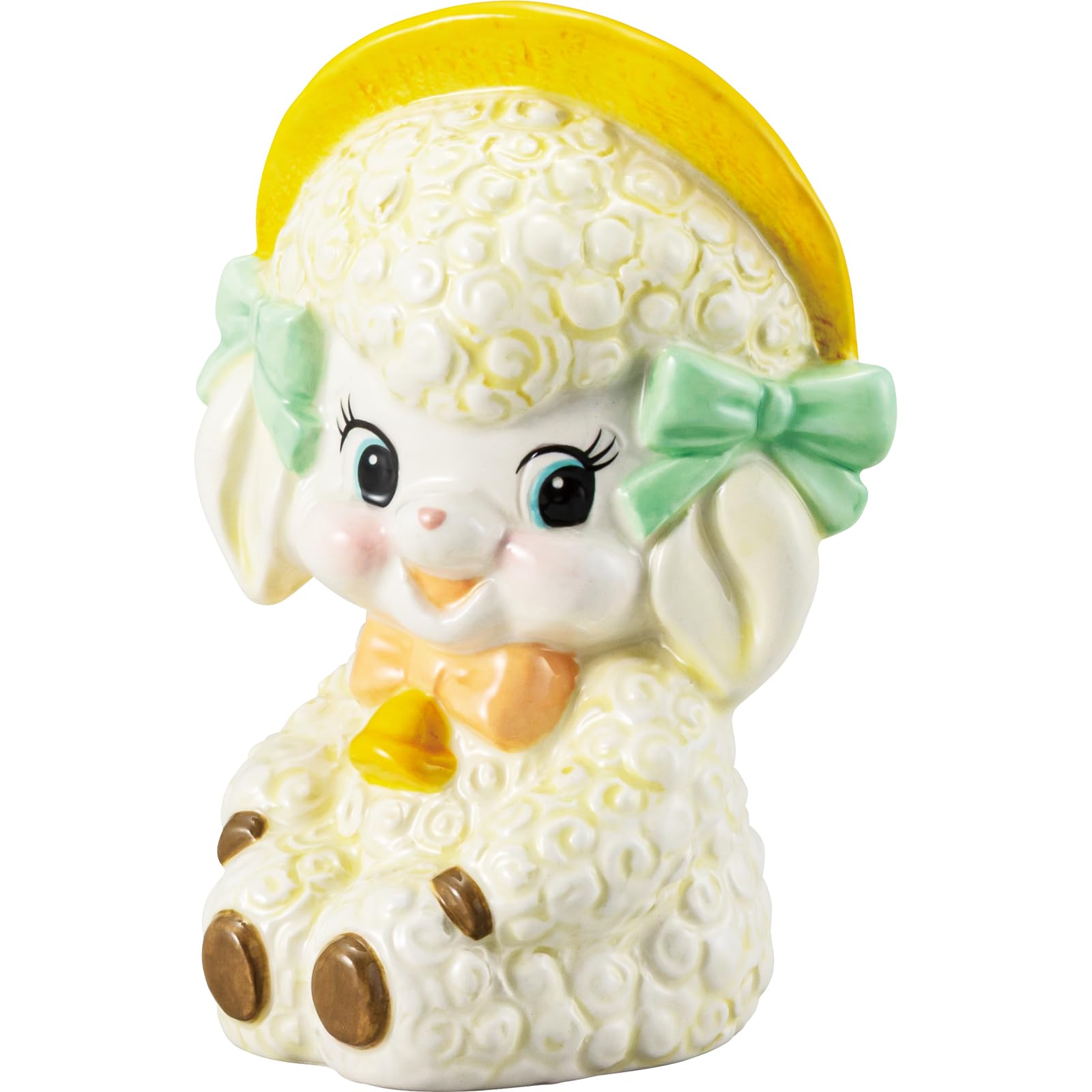 

3D Piggy Bank 10 x 13 cm Fluffy Goods Swimmer Goods Birthday Gift White Yellow Swimmer Approx. SAN4737-4 белый