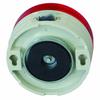 Nichido Industries Battery-Operated LED Rotating Light, Nico UFO, Red, Always On, NU-AR
