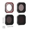 Quick Install Scratch Resistant ND Filter Set For Action Cameras Multiple Density ND8 To ND64 Waterproof Lens Protections