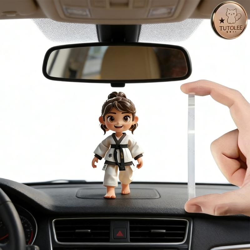 Delightful Acrylic 2D Flat Cartoon Pattern Keychain Pendant Ideal For Car Decoration Or Personal Items Backpack Ornament