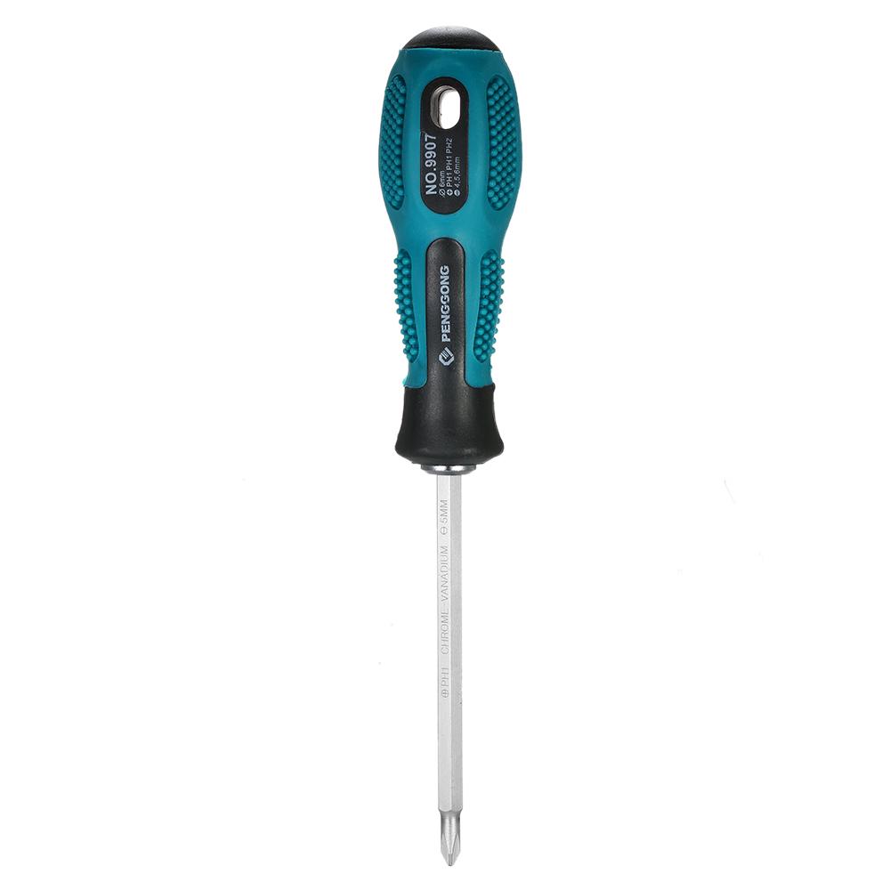 PENGGONG 4pcs Multi-functional Insulated Screwdrivers Set with Magnetic Two-Way Slotted & Phillips