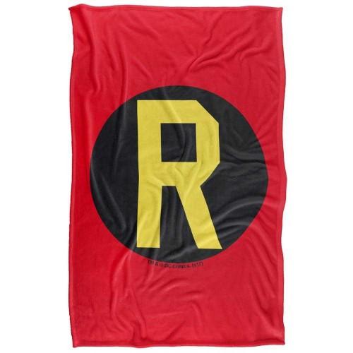 Batman Robin Logo Soft Touch Blanket
