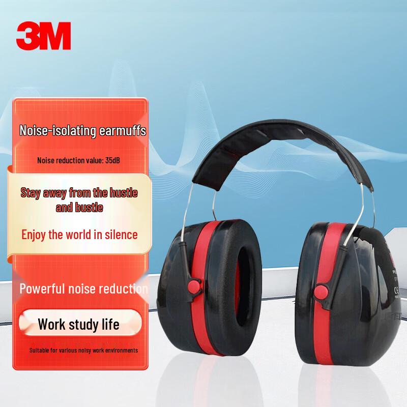 3M H540A 35dB Noise Reduction Earmuffs Standard