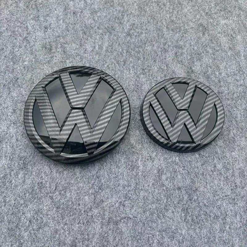 GJWPC1 2026 Hot Emblems For VW Volkswagen Jetta MK5 Golf Replacement 138mm 110mm Car Front Grille Badge Rear Trunk Emblem Lid Logo For