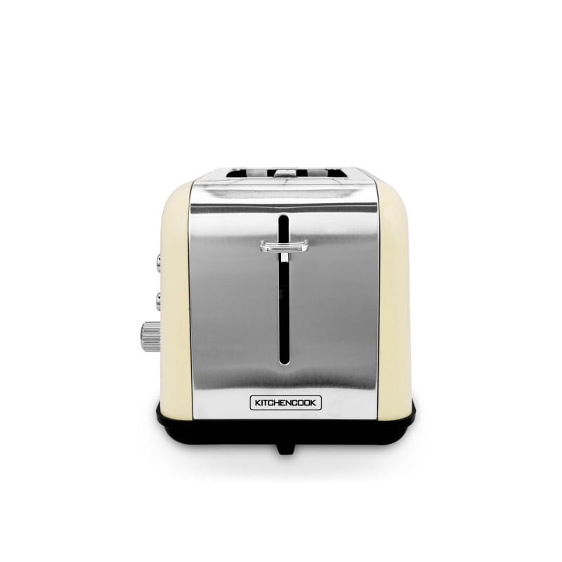 Toasteo glazen beige retro broodrooster met venster