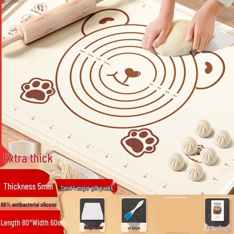 Extra Large Silicone Kneading & Baking Mat Set