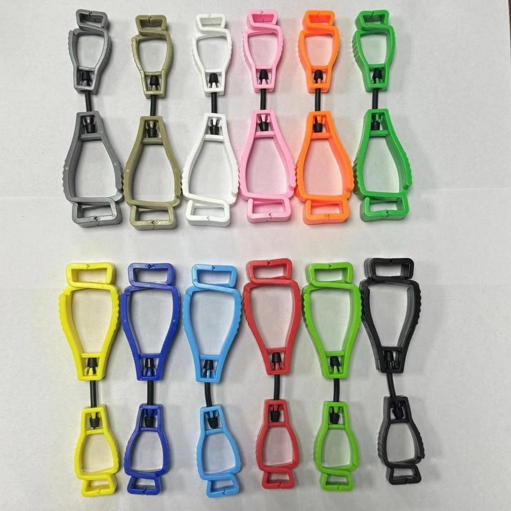 Verlustsicherer Kunststoff-Handschuhclip für den Außenbereich - Erhältlich in verschiedenen Farben