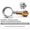 54mm Coffee Bottomless Portafilter Naked For Breville Sage 870 878 879 Filter Basket Espresso Machine Accessories Barista Tools