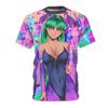 2026 New Men Hatsune Miku Anime Print T Shirt Neon Cyberpunk Style Short Sleeve Tee for Vocaloid Fans and Streetwear Summer Tees