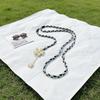 Einzigartig gestaltetes Sonnenblumen-Handy-Lanyard mit Drehfunktion, perfekt für den täglichen Gebrauch