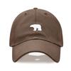 Little Bear Embroidery Baseball Cap For Women Men Fashion Adjustable Soft Washed Cotton Dad Hat Unisex Classic Golf Caps
