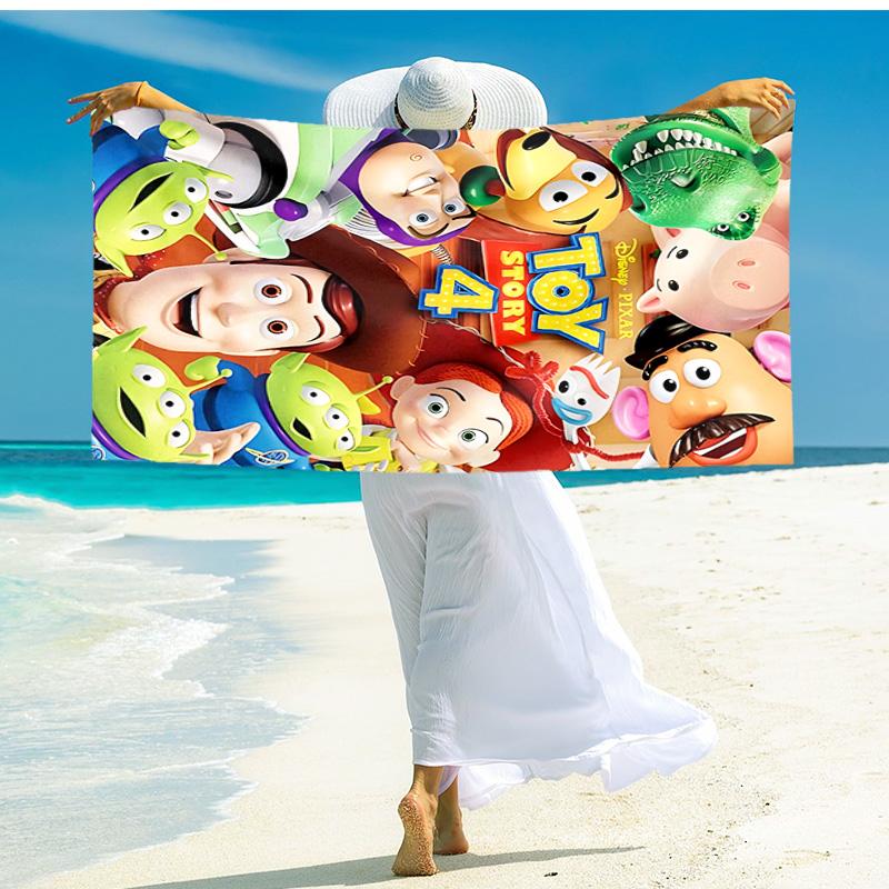 1pc Toy Story Adventure beach towel,quick drying absorbent beach towel,outdoor sports swimming beach towel,Soft and comfortable Y71816