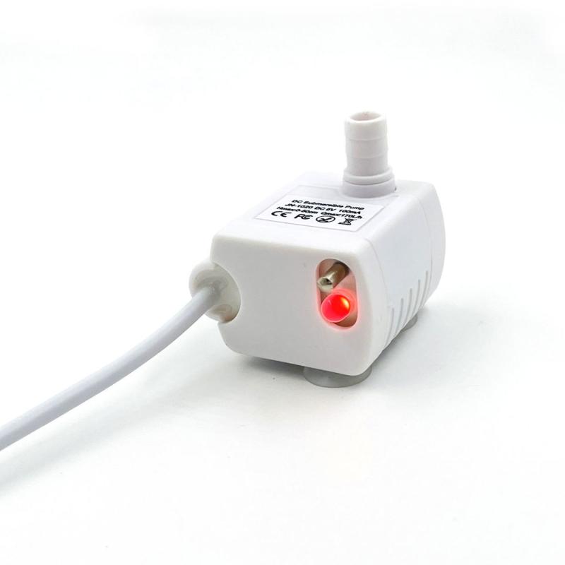 Pompka do wody dla kota fontanna silnik zapobiegający pracy na sucho zamiennik do miski do picia z kwiatami dla kota dozownik wody produkty dla zwierząt