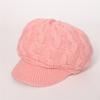 Autumn and Winter Fleece-Lined Thickened Warm Knitted Hat Women's Berets
