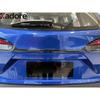 Rear Trunk Lid Cover Trim For Toyota Corolla Cross -  2024 2025 Carbon Fiber Car Tailgate Garnish Strip Accessories