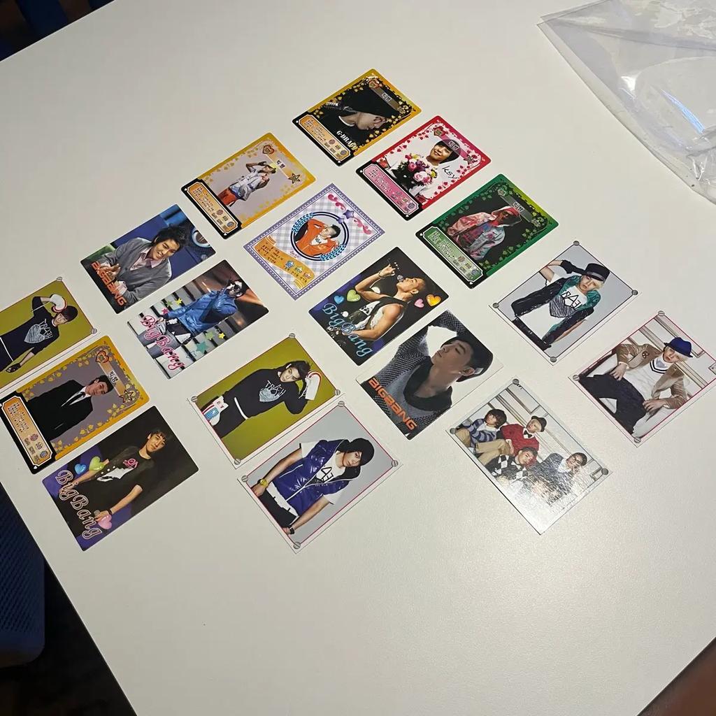 Nostalgic Big Bang photocard