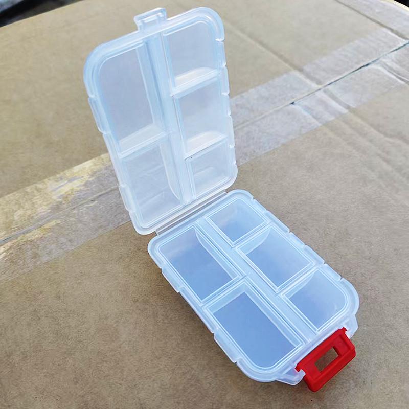Portable Multi-Functional Fishing Lure Box with Double-Layer Design for Minnow and Accessory Storage