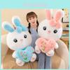 Adorable Couple Rabbit Plush Toy Soft Cuddle Doll For Girls Cozy Bedtime Gift