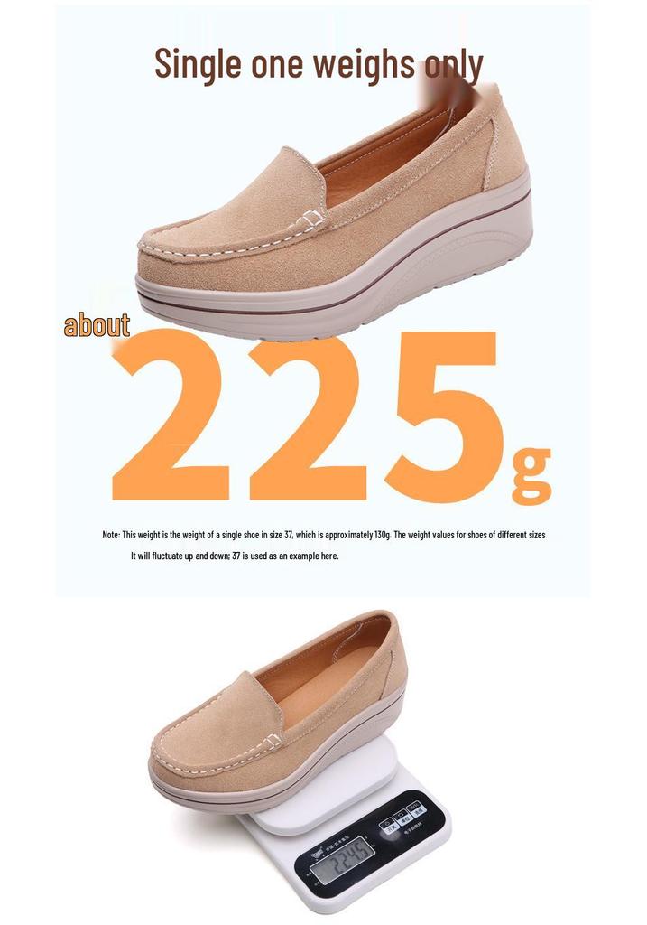2022 Spring Women's Thick-Soled Platform Wedge Shoes - Casual & Comfortable