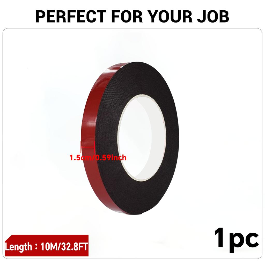 Double-sided Tape  Strong Thickened Car Fixed Bracket Rain Eyebrow High Temperature Foam Non-marking Sticker Tape