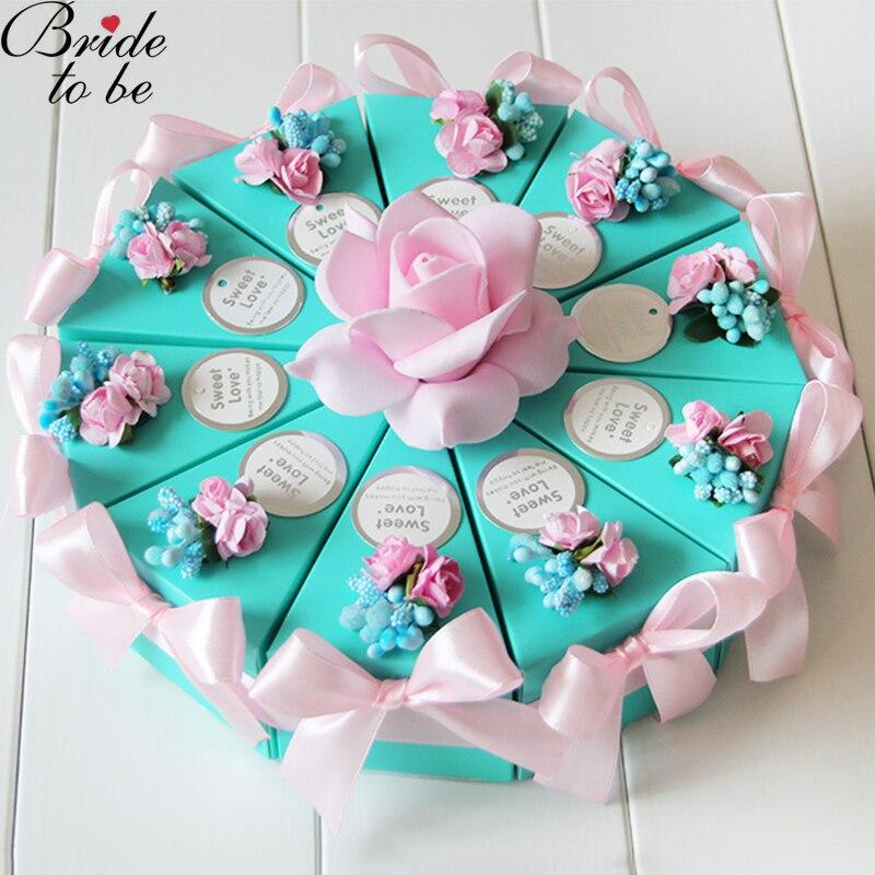 30 Scatoline Porta Caramelle Con Nastri - Bomboniere Rosa Per Matrimonio, Compleanno, Baby Shower - 2