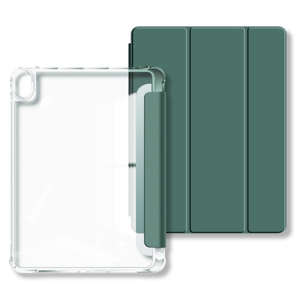 Suitable for ipad 10th 11th generation A16 11 inch , Crystal Clear Case with Pencil Slot, Auto Sleep Wake, Acrylic material