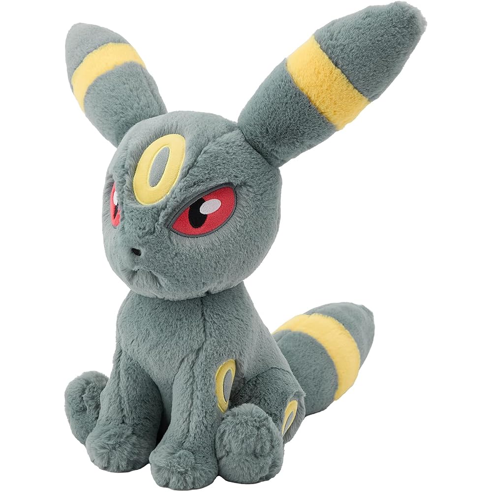 Pokemon Center Original Fluffy Hug Plush Toy Blackie