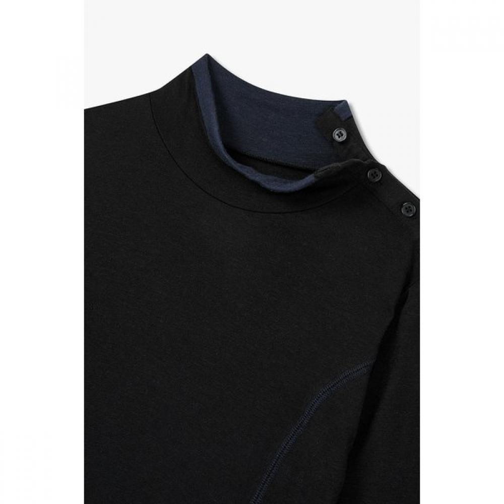 STudio Tomboy High Neck Slim T shirT 9106322101ar