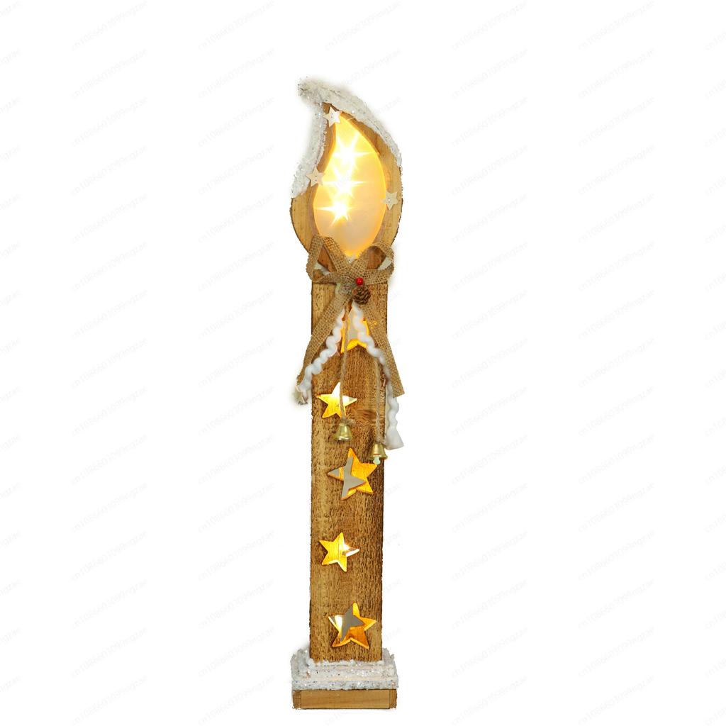 Factory direct sales Christmas chalet ornament atmosphere luminous decoration decoration chalet Christmas supplies