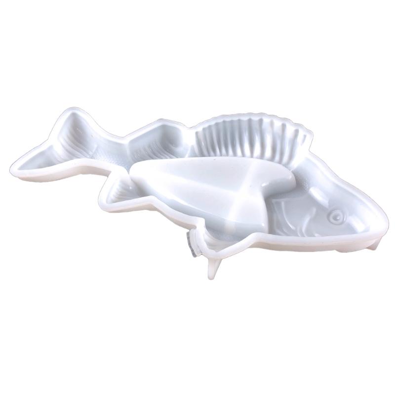 Fisch-/Geigenförmige Aufbewahrungsbox Silikonform Organizer Tablett Harzform Mode Schmuckplatte Handgefertigtes Handwerk Epoxidformen