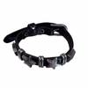 Punk Rock Y2K Dark Star Leather Bracelet Female Tide Sweet Cool Babes Niche Couple Men'S Jewelry Necklace Accessories