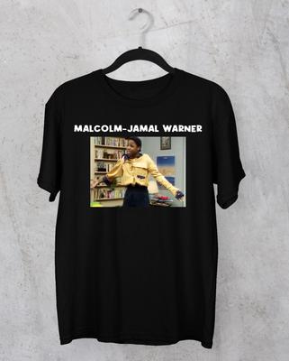 Erinnerung Malcolm-Jamal Warner schwarzes T-Shirt Unisex Alle Größen JJ5579