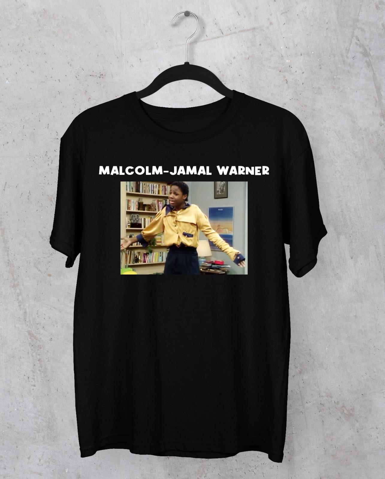 

memory Malcolm-Jamal Warner black T-shirt unisex All sizes JJ5579 L