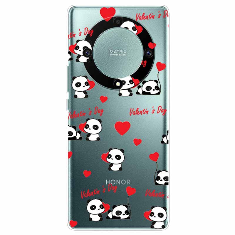 Custodia per Honor Magic6 Lite 5G Trasparente TPU Silicone Funda Capa per Honor Magic 6 Lite Coperture Morbide Magic6Lite Trasparenti Coques borsa