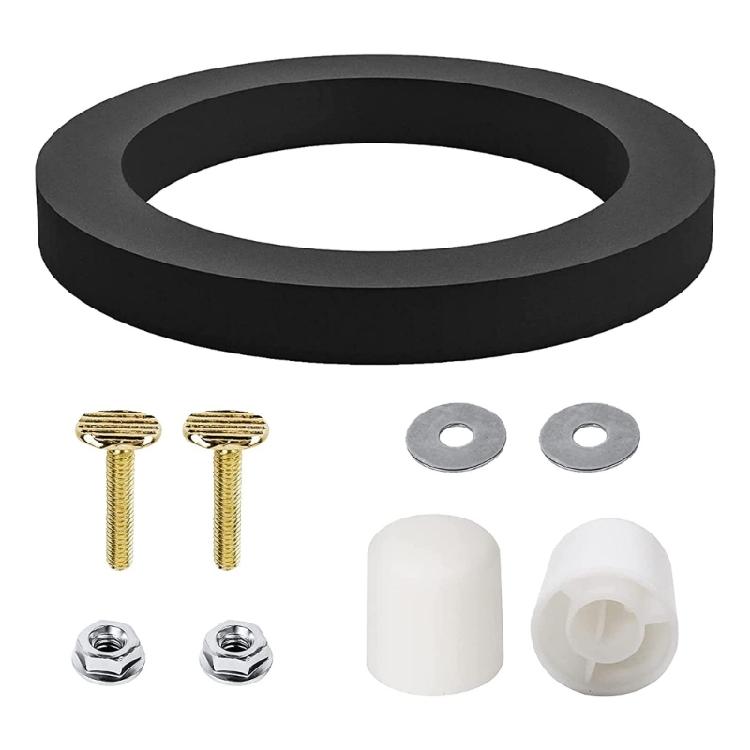 RVs Toilet Maintenance Seal Kit, Silicone Toilet Seal Set with Mounting Parts for 300 310 320 Replace 385311652