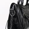 New retro versatile rivet locomotive bag head layer soft leather hand bag sweet cool spice girl style shoulder messenger bag