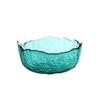 Disposable Bowl High Quality Colorful Different Size Purple Blue Pink Green Glass Salad Bowl for Home Fruit Serving