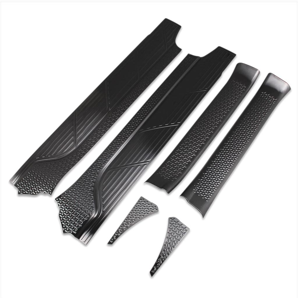 RUIQ Toyota New 90 Series 2022 Dedicated Interior Stainless Steel Step Garnish Side Step Garnish Full Cover Trim Toyota Dedicated Design Voxy/Noah