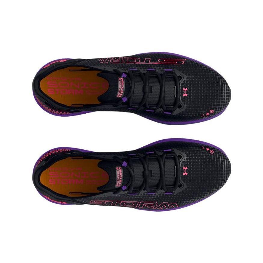 Under Armour UA HOVR Mega 2 Clone Black Purple Pink Men 3026548-001