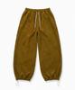 FUZZY SCAN Bear Corduroy Wide Pants