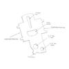 Marine Hardware Tool, 304 Stainless Steel Deck Fill Plate Key Floating Keychain for Boat Dock Work, Water-Side Tasks